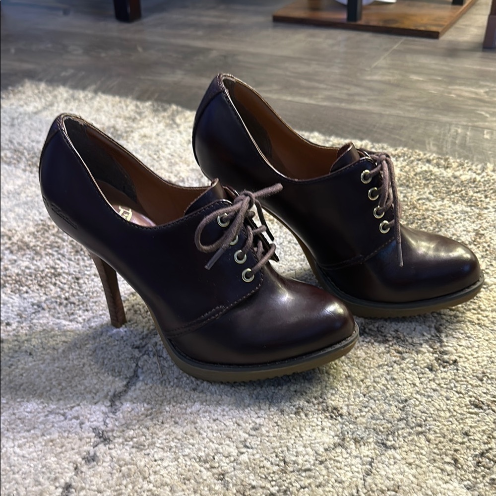Dr. Martens lace up heels NWOB
